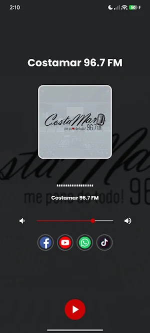 Radio Costa Mar Screenshot 2