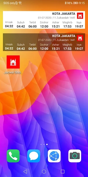Jadwal Sholat Indonesia - Kiblat, Adzan, Tasbih Screenshot 1