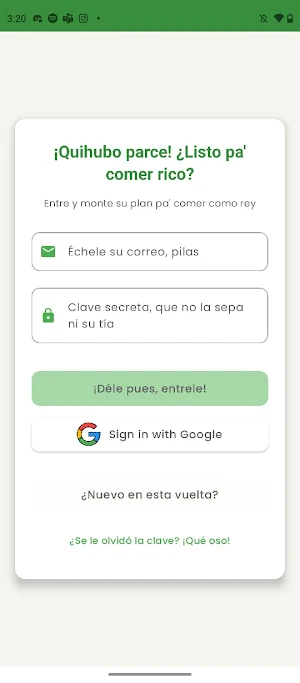 NutriPlan Screenshot 1