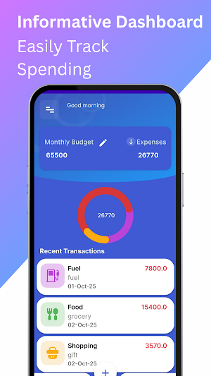 Expense Organizer Screenshot 1