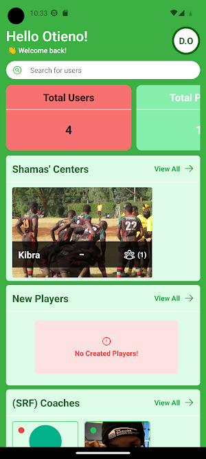 Shama Rugby Foundation Screenshot 2