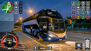Bus Driving Offroad Bus Game Screenshot 0