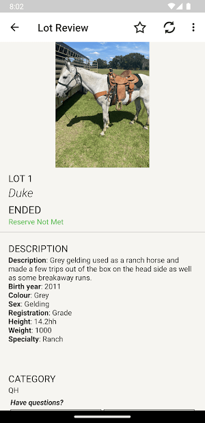 ASE Auctions Screenshot 2