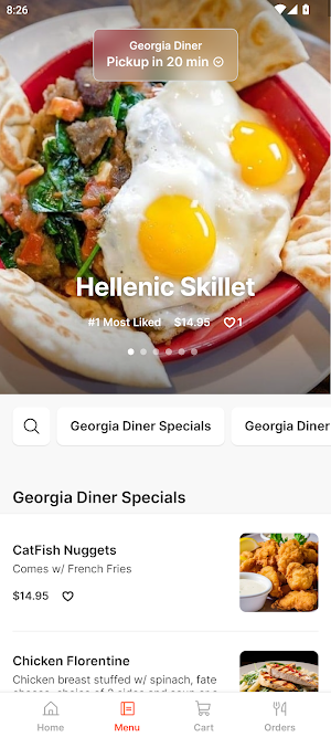 Georgia Diner Screenshot 1