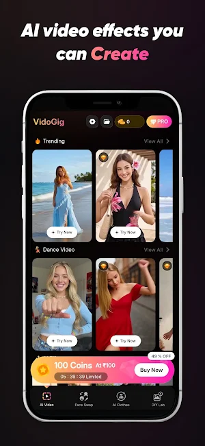 VidoGig - AI Video, AI Image Screenshot 3