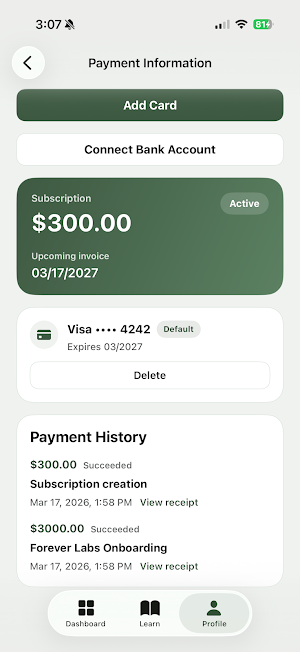 Forever App Screenshot 2