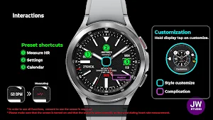 JW053 jwstudio watchface Screenshot 2