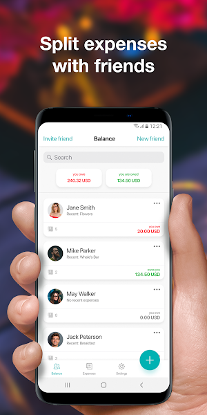 Finsplit - Split Bills & Share Expenses Screenshot 0