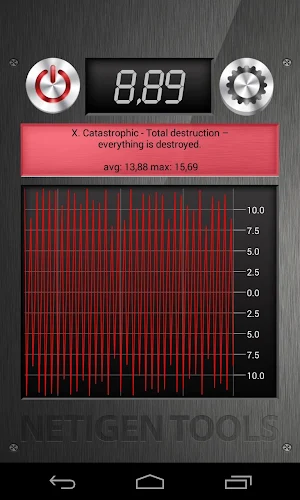 Best Vibration Meter Screenshot 3