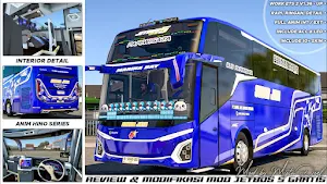 MOD BUSSID JETBUS 5 SHD Screenshot 0