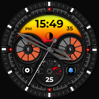 Havana Hybrid Watch Face