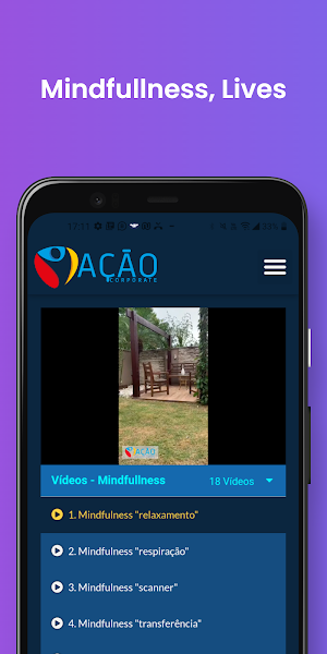 Ação Corporate Screenshot 2