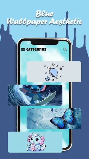 BlueArt | Blue Wallpaper HD Screenshot 1