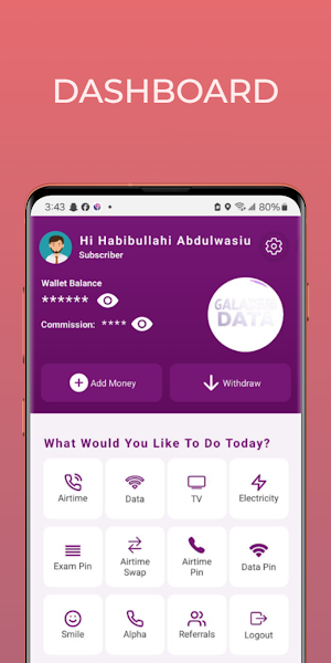 Galadium Data Screenshot 1