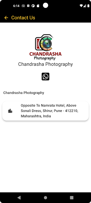 Chandrasha Photography Screenshot 0