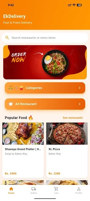 Ek Delivery Screenshot 0