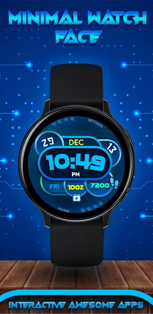 Colorful Box Wear OS WatchFace Screenshot 0