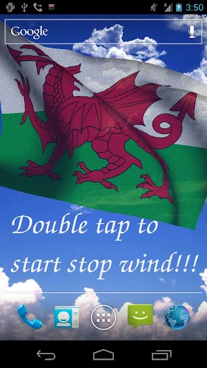 Welsh Flag Live Wallpaper Screenshot 0