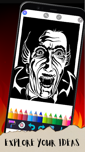 Glitter Coloring - Lucifer Screenshot 3