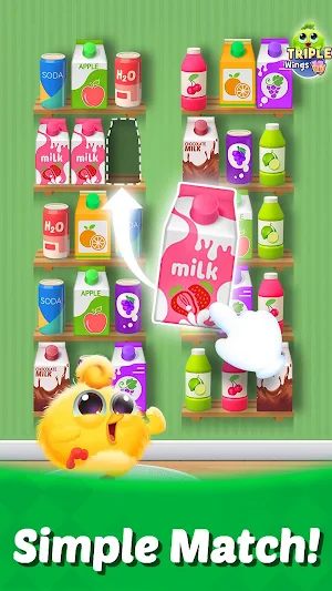 Triple Wings: Goods Sort Game Screenshot 0