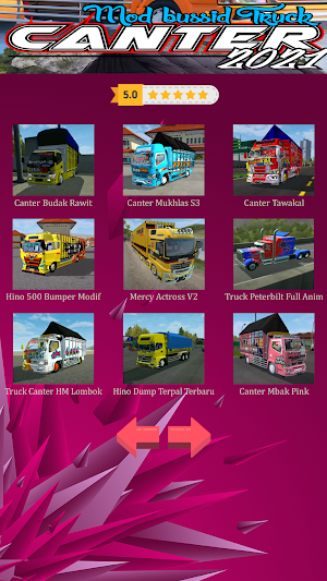 Mod Bussid Truck Canter 2021 Screenshot 3