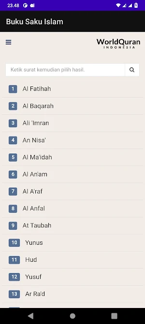 Islamic Pocket Book Screenshot 1