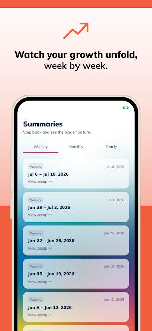 NovaUp: Gratitude Journal Screenshot 2