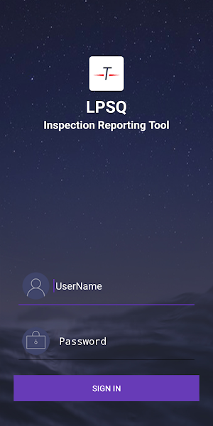 Inspection Reporting Tool (CMA Screenshot 0
