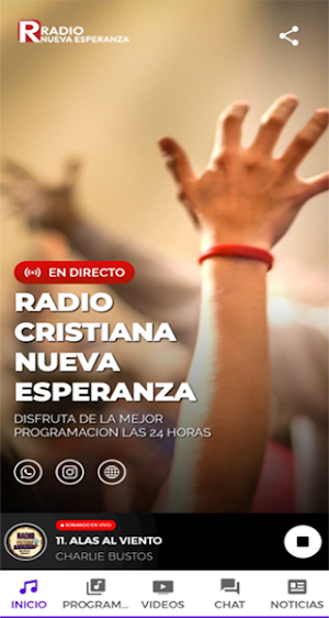 RADIO NUEVA ESPERANZA Screenshot 1