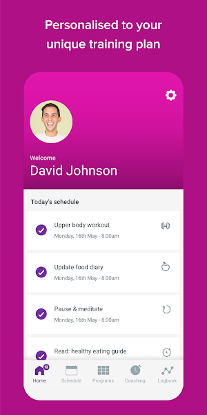 MiFiT Personal Trainer Screenshot 1