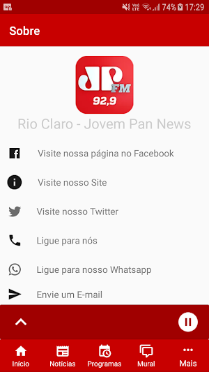 Litoral - Jovem Pan News 92,3 Screenshot 3