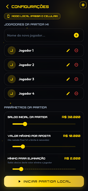Leilão da Eliminação Screenshot 1