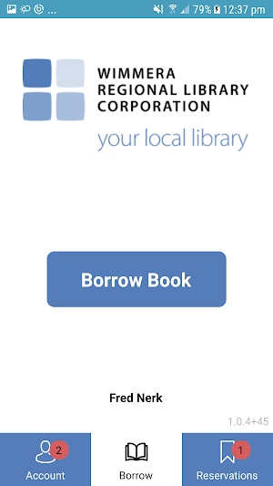 Wimmera Library Screenshot 0