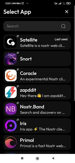 Spring - The Nostr Browser Screenshot 1