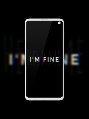 Black Solid Wallpaper Screenshot 1