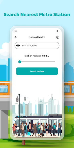 Delhi Metro - Route & Map Screenshot 3