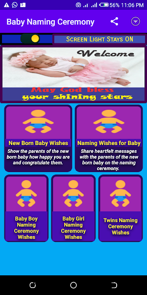 Naming Ceremony Wishes Screenshot 0