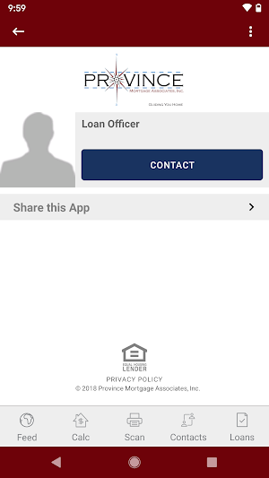 Province Mortgage Screenshot 0