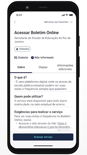 RJ Digital - Serviços Públicos Screenshot 3