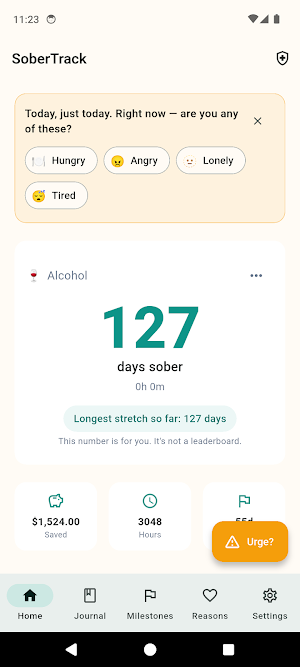 Sober Days: Quit Tracker Screenshot 0