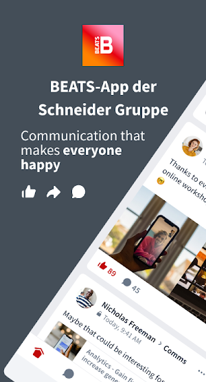 BEATS-App der Schneider Gruppe Screenshot 0