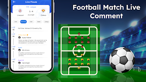 Football Live Score & Comment Screenshot 1