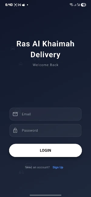 Ras Al Khaimah Delivery Screenshot 0