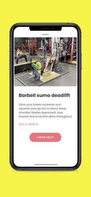 Katie Parsons Fitness App Screenshot 1