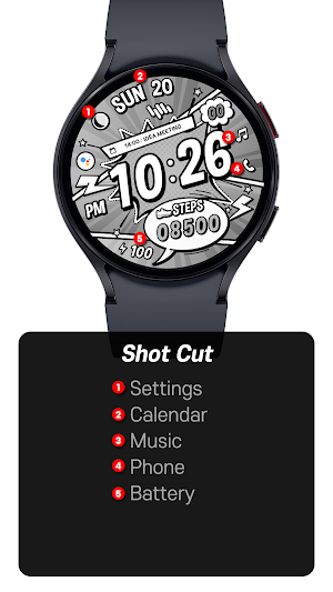 SamWatch Toon E 2025 Screenshot 2