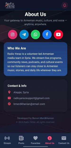 Radio Yeraz Screenshot 3