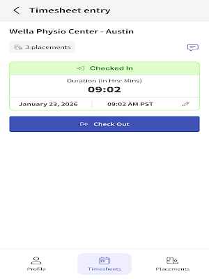 Exxat Faculty Screenshot 2