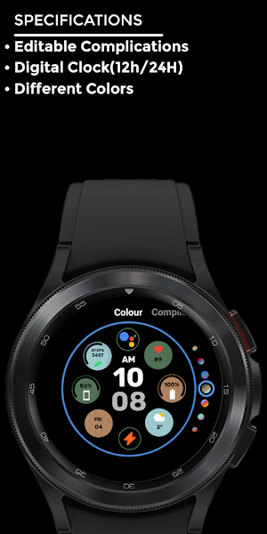 Nighty Digital 31 - watch face Screenshot 3