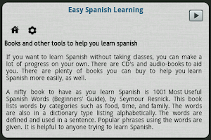 Easy Spanish Learning Screenshot 3