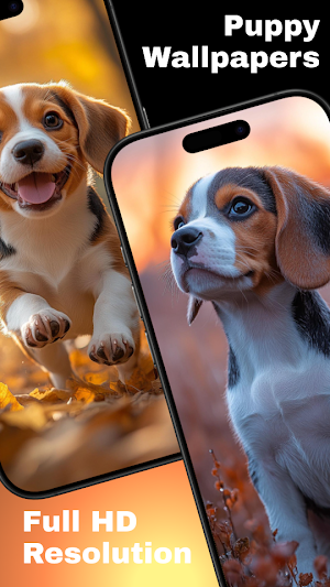 Puppy Wallpaper Screenshot 2